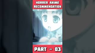 Horror anime recommendation part - 03 #shorts #corpseparty