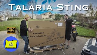 Unboxing my Talaria Sting | Oregon Motorcycle 2022 #goodtimes #talaria