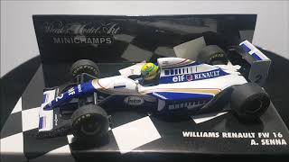 Episódio 2 - Minichamps - Williams FW 16 Ayrton Senna