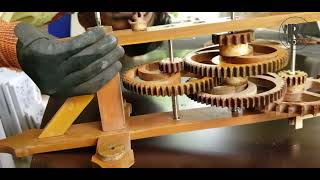 CNC  Wooden Gear Clock - A Timeless Masterpiece | How to assemble