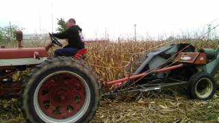 Picking corn Reynolds IN