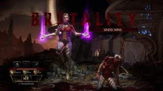 Mortal Kombat 11_Sindel vs Sindel (Hard )