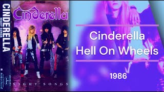 💙 Cinderella 1986 Hell On Wheels (Lyrics)