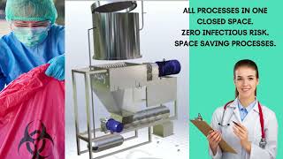 Medical Waste Hospital Waste Bio Waste management reutilise process in India #MedReutz #biomedical