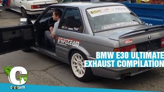 BMW E30 ULTIMATE EXHAUST COMPILATION - Awesome!