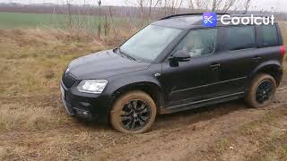 Skoda Yeti off road (SUSAN ON MUD)