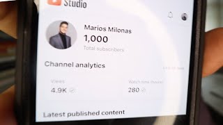 how I got my first 1,000 subscribers (YOU CAN TOO!)