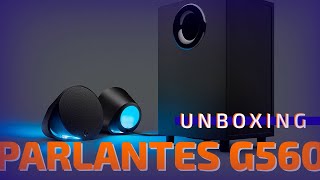 Parlantes logitech g560 |Unboxing | otro universo en sonido