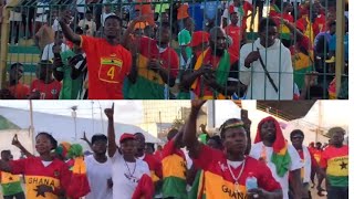 Behind the Scenes as Ghana's U20, fans celebrate with mad🤪 'Soloku' dance after making semis of WAFU