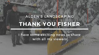 SOME EXCITING NEWS! | #FISHER #FISHERNATION #FISHERPLOWS