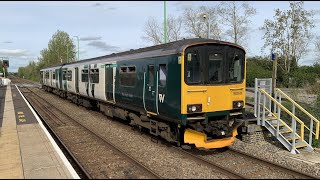 The return of LNWR class 150 DMUs to the Marston Vale line - 11/04/24