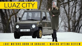 Зимовий тест ЛУАЗ Сіті | Марина Китіна