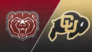 #20 Missouri State @ Colorado | MD1 Club Hockey | Game 1