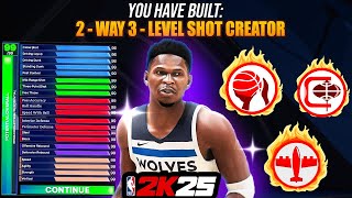 This Anthony Edwards Build with ELITE DEFENSE & INSANE Offense is OVERPOWERED! nba 2k25