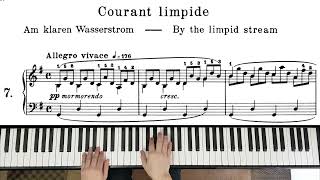 Burgmuller - Courant Limpide Op.100 n°7