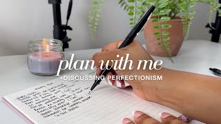 Planning My Day + Discussing my struggles with perfectionism and legalism (Week 19)