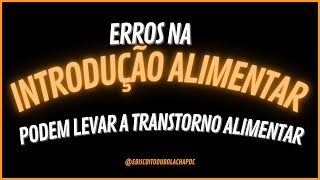 POSSÍVEL ORIGEM DE TRANSTORNOS ALIMENTARES