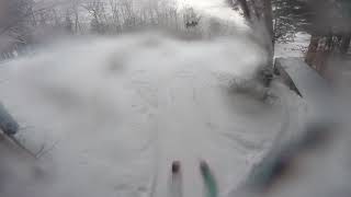 Stoked! Jan’s Ski Blog [S02, Day 18] – Snow Squall on Binney Lane at Burke Mountain (01/08/20)