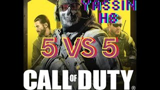 5vs5 اول فريق يوصل 80 كل يفوز  call of duty# شوفو من فاز ؟؟؟