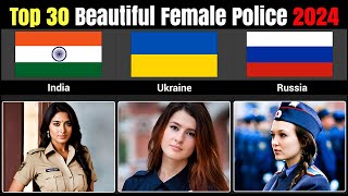 Top 30 Most Beautiful Female Police Forces in The World