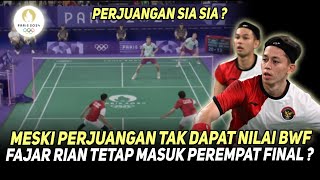 MENGEJUTKAN..!! Jerih Payah Fajar Rian Tak Dihitung BWF ? Rela Jadi Runner Up Grup