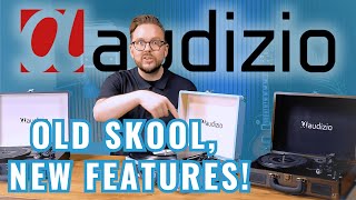 OLD SCHOOL, NEW FEATURES? Audizio RP114 Briefcase Record Players with Speakers - Unboxing and Set Up