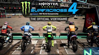 Monster Energy SUPERCROSS 4 Gameplay Exclusive | Ken Roczen is finally in the game!