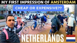 First impression of Amsterdam, Netherland | HOSTEL, Public Transport, Supermarkets