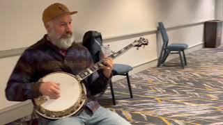 Brent Lamons and Lincoln Hensley playing Bugle Call Rag, SPBGMA 2022