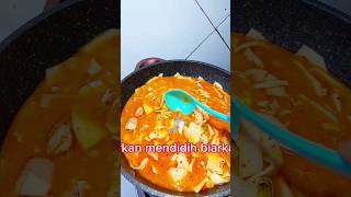 Cara masak rebung pedas gurih !!rebung santan ceker pedas#masakansimple #shorts