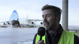 InsideView - Antonov AN225 made it's first visit at Billund Airport - Denmark (EKBI)