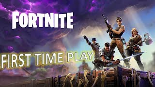 First time - Fortnite en direct