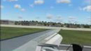 Crosswind landing with engine failure