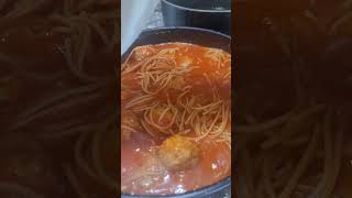 easy spaghetti and meatballs