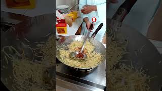 Street food chicken noodles || #short