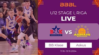 Basketbola klase 2014 vs KK Askus/Haapsalu Herilased 2013 | BBBL Boys U12