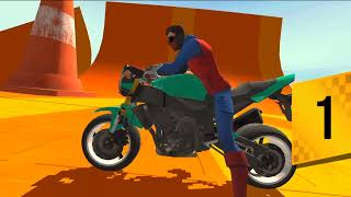 GT Moto Stunt Driving Simulator 3D - Extreme Motocross Bike Racing Tracks - Android GamePlay videos