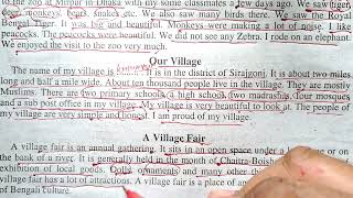 A village fair paragraph