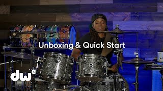 DWe Drums Unboxing and Quick Start with Patty Anne Miller