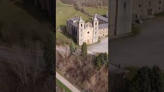 Monasterio de San Andrés,Vega de Espinareda #shorts #vlog #uav