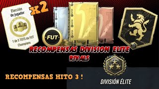 RECOMPENSAS DE TEMPORADA DE  DIVISION ELITE FIFA 23 de DIVISION RIVALS EN FIFA 23  !