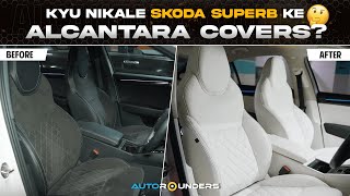 Asli Italian Leather | Skoda Superb Dual Tone Interior |📍Autorounders