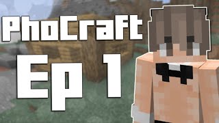 Pho Plays Minecraft! | Episode 1