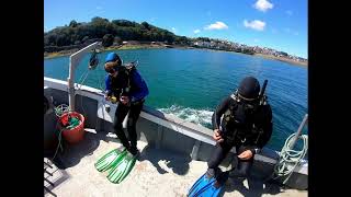 Dive Guernsey - Cian and Toby Open Water 1 & 2 - 4-8-20