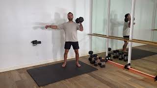 Standing 1 Arm Forward Rotation Press