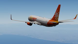 P3Dv5.1 ORBX San Jose Intl Scenery - Landing RWY 30L [PMDG 737 NGXu]