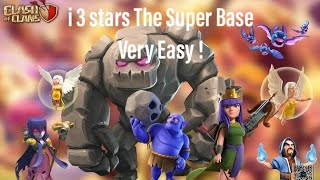 TH 14 war attack strategy | 3 Golem 13 witch 3 Yeti | Clash of Clans