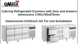 Undercounter Refrigerator Door and Drawers / Gastronomie Kühltische Kühlen Schubladen und Türen