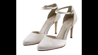 High heel wedding shoes