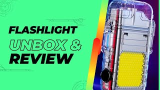 অদ্ভুত লাইটার রিভিউ/UNBOXING FLASHLIGHT WITH LIGHTER #review